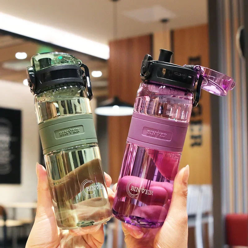 Convenient Student Sport Water Cup - Large Capacity Plastic Portable Water Container for Couples, Perfect for Outdoor Travel and Sports