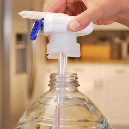Automatic Drinking Straw Suction Pump: Magic Tap Spill-Proof Water Pump for Beverage Dispensing - DIY Beverage Straw Dispenser
