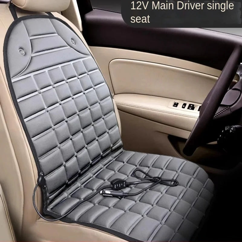 12V Car Heated Seat Cushion – Electric Quick Heating Winter Seat for Small Cars