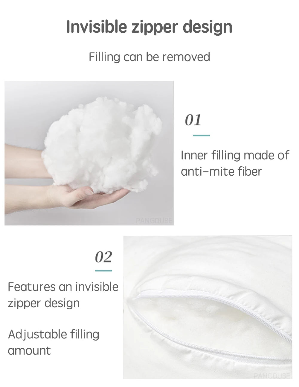 PANGDUBE Multifunctional Pregnancy Pillow – Maternity Sleeping & Breastfeeding Cushion for Pregnant Women