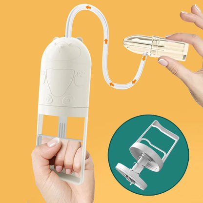 Baby Nasal Aspirator with Hand Pump - Hygienic Nose Cleaner with Soft, Non-Invasive Tip for Infants