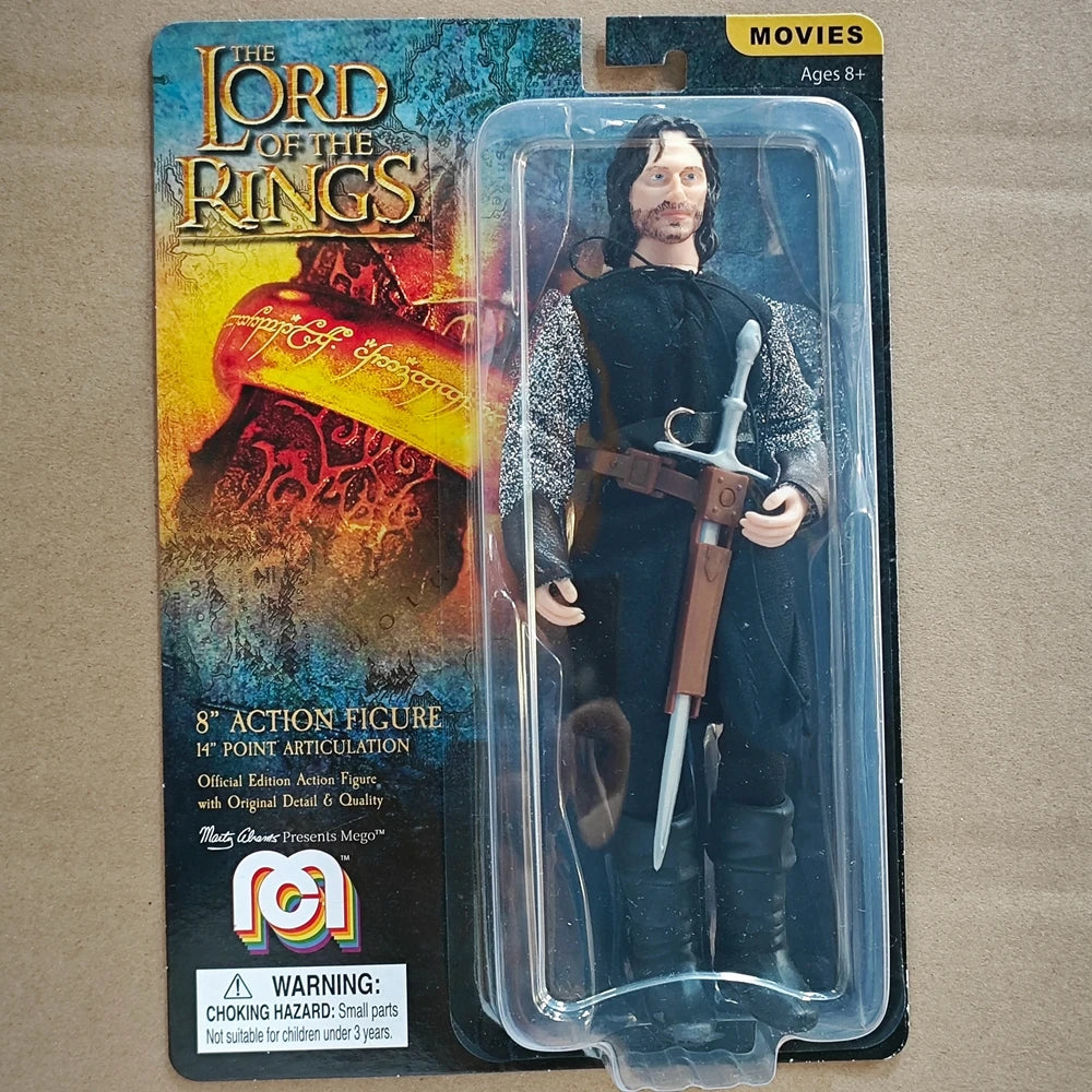 Mego 8-Inch Movie Character Action Figure - PVC Collectible Model Doll Toy Gift