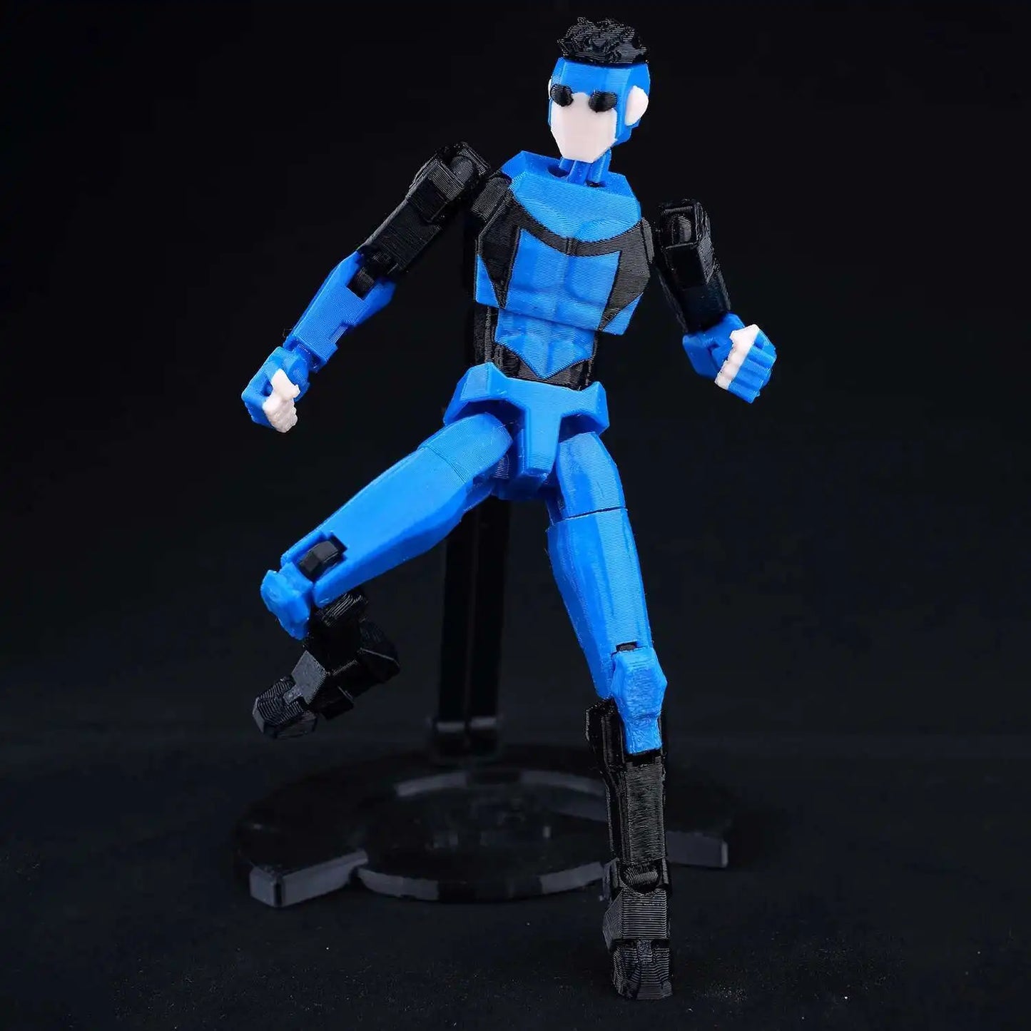 9L3D Lucky 13 Invincible Boy Eve Action Figure — 3D Printed Anime Model, Multi-Jointed Poseable Collectible Toy Gift for Fans