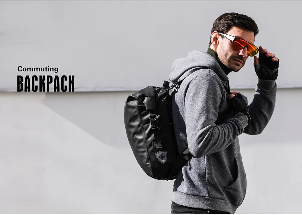 Rhinowalk 20L Bike Pannier Bag — Waterproof Rear Rack Bicycle Shoulder Backpack, Travel & Cycling Accessories
