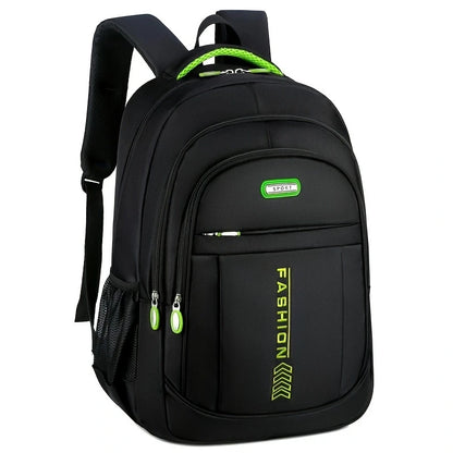 Reinforced Waterproof Large Capacity Bag - School Backpack for College Students, Casual Travel, and Computer Use