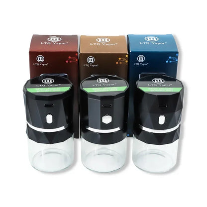 SMO Portable Electric Tobacco & Herb Grinder – Dry Grass Crusher Machine with Intelligent Touch Smoke Prevention
