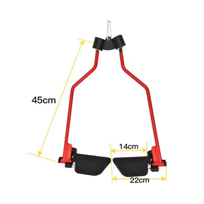 Adjustable Lat Pulldown Bar - Gym Cable Machine Handle for Biceps, Triceps & Back Workouts