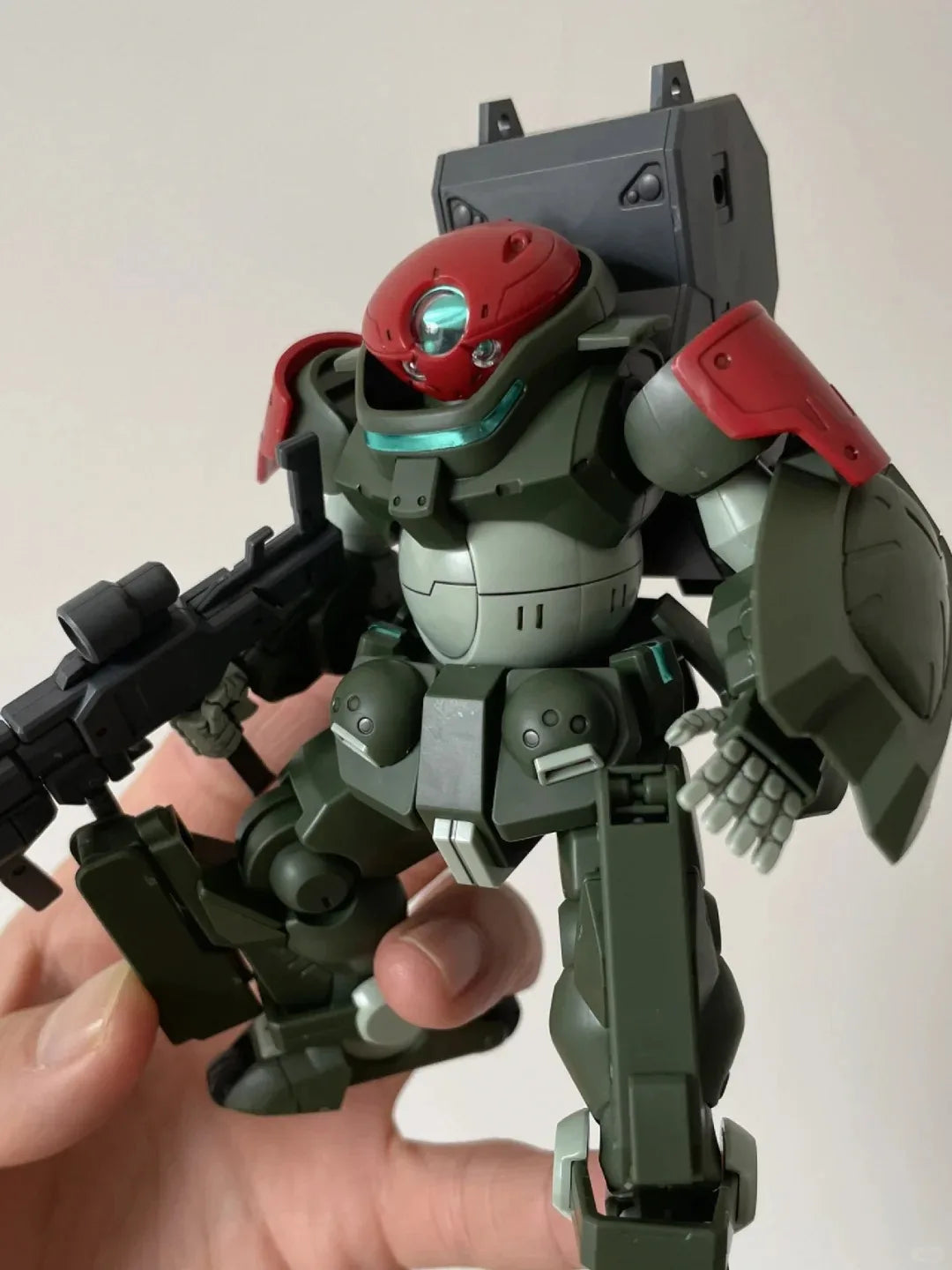 2025 HG 1/144 Jiuzhou Grimoire Red Beret Robot Model Kit – Plastic Assembly Action Figure Hobby Toy Gift for Collectors