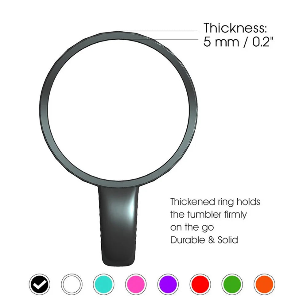 20/30oz Tumbler Handle – Portable Thermos & Coffee Cup Holder for Travel Drinkware and Insulated Bottle Accessories