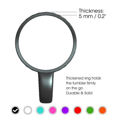 20/30oz Tumbler Handle – Portable Thermos & Coffee Cup Holder for Travel Drinkware and Insulated Bottle Accessories