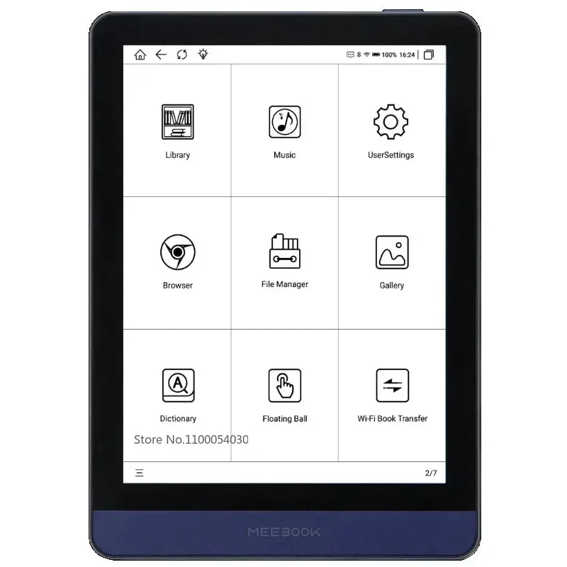 Meebook M6 6" E-Reader | 300PPI E-Ink Screen, Dual Color Frontlight, 3G & 32GB Android 11