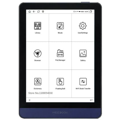 Meebook M6 6" E-Reader | 300PPI E-Ink Screen, Dual Color Frontlight, 3G & 32GB Android 11
