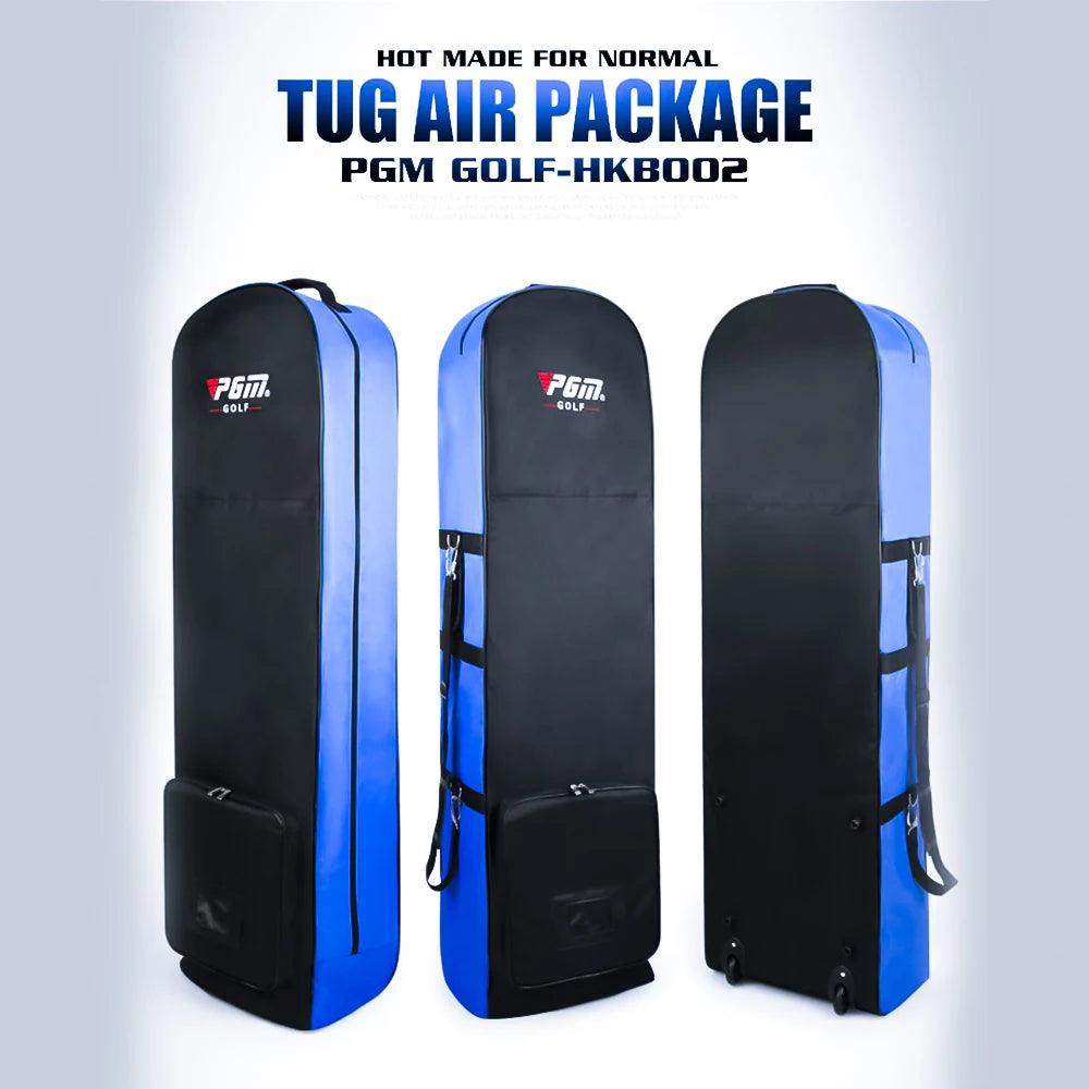 PGM Golf Aviation Bag HKB002 – Foldable Large Capacity Travel Bag with Silent Wheels for Airplane Consignment