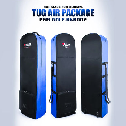 PGM Golf Aviation Bag HKB002 – Foldable Large Capacity Travel Bag with Silent Wheels for Airplane Consignment