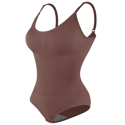 Women’s Tummy Control Shapewear Bodysuit - Butt Lifter Slimming Body Shaper for Invisible Under Dress Wear