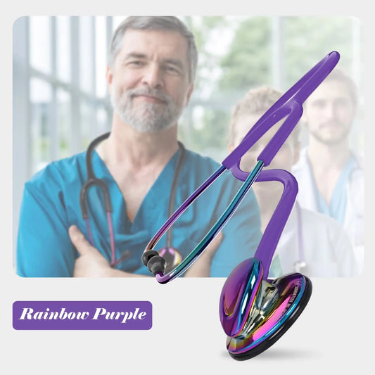 Professional Single Head Medical Stethoscope — Custom Engraved Cardiology Stethoscope for Nurses and Health Care Professionals
