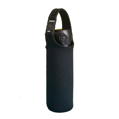 450-600ML Neoprene Water Bottle Cover Bag - Insulated Pouch Holder with Shoulder Strap for Sports & Camping