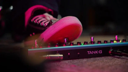 M-VAVE Tank-G Guitar Multi-Effects Pedal – Rechargeable with 36 Presets, 9 Preamp Slots, 8 IR Cab Slots & Modulation/Delay/Reverb Effects