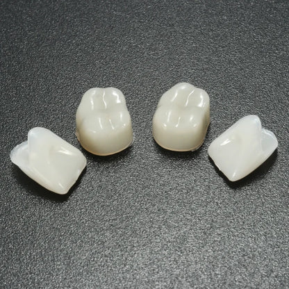 50/100pcs Dental Temporary Crown Resin Veneers – Porcelain Teeth Materials for Anterior & Posterior Teeth Restoration