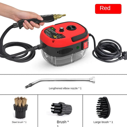 High-Temperature Steam Cleaner for Home and Car - Sterilization, Air Conditioning, Kitchen Hood Cleaning - 110V US Plug / 220V EU Plug
