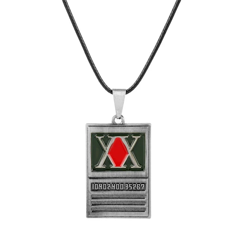Hunter x Hunter Gon Freecss License Keychain - Anime Pendant Car Keyring Jewelry Accessory for Men and Women