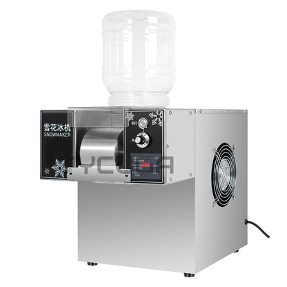 Korea Bingsu Snowflake Ice Shaver Machine – 360W 3L Ice Maker for Dessert, Includes Refrigerant, Ships to Europe, Russia, Mexico