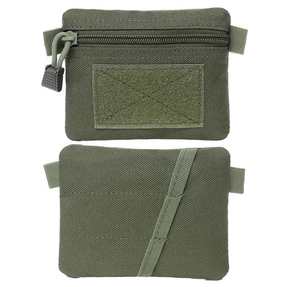 Outdoor Waterproof EDC Molle Wallet — Portable Travel Zipper Waist Pouch for Camping, Hiking & Hunting