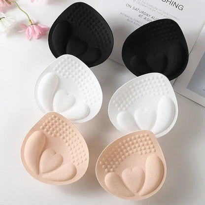 3D Removable Push-Up Bra Pads — Women’s Breathable Sponge Inserts for Underwear, Swimsuits & Breast Lift