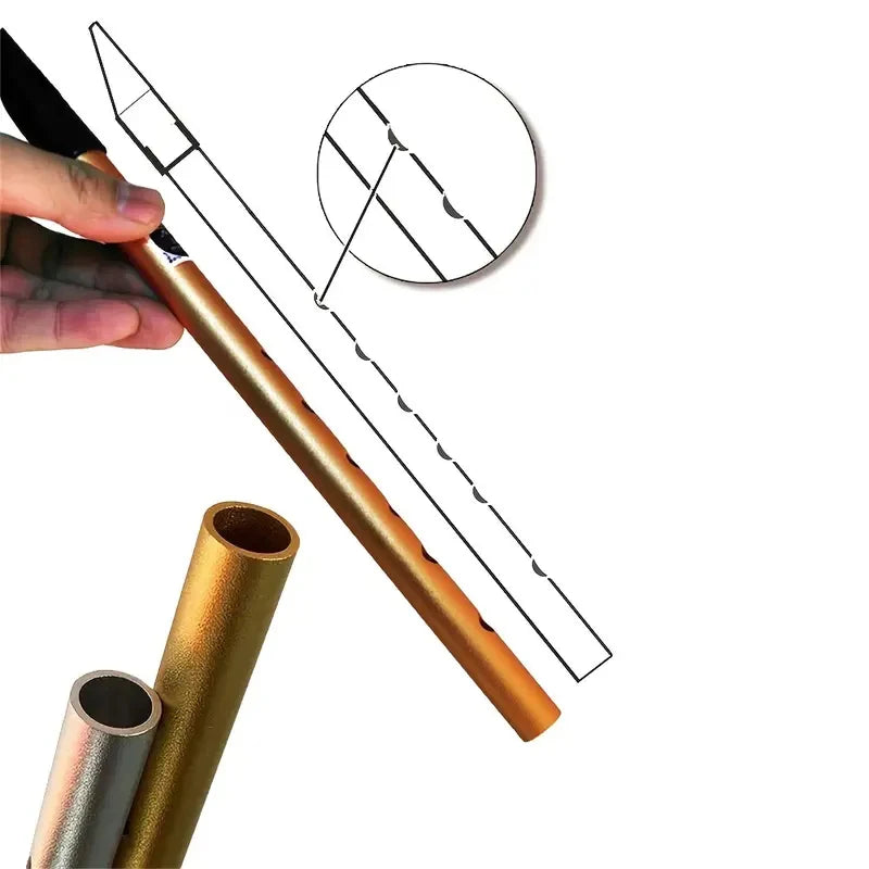 Irish Tin Whistle – Key of C/D Penny Whistle, Easy-to-Learn Classical Instrument for Beginners