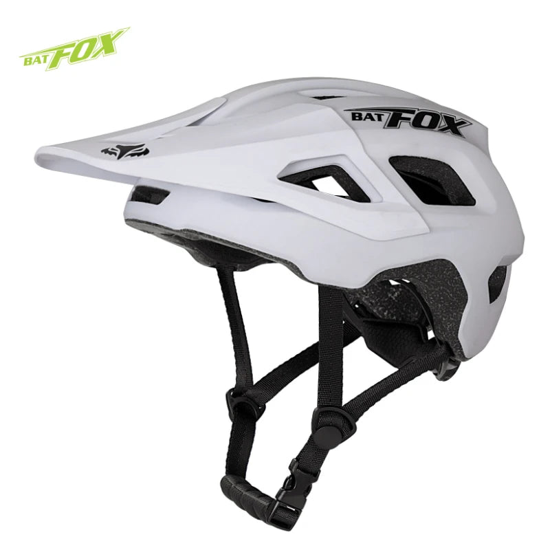 BATFOX Bike Helmet with Magnetic Goggles – MTB Road & Mountain Cycling Safety Helmet for Outdoor Sports, Scooter & Bicycle Protection Gear