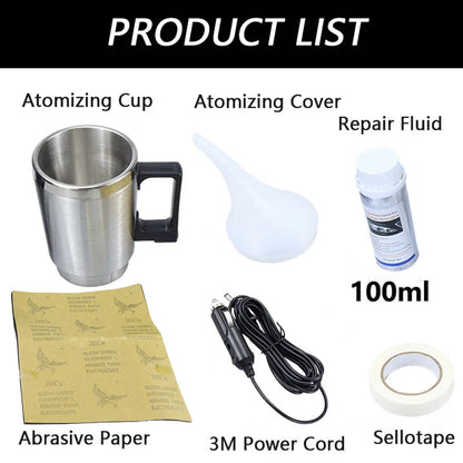 100ML Car Headlight Restoration Kit – Polishing Liquid Polymer for Headlamp Repair & Cleaning