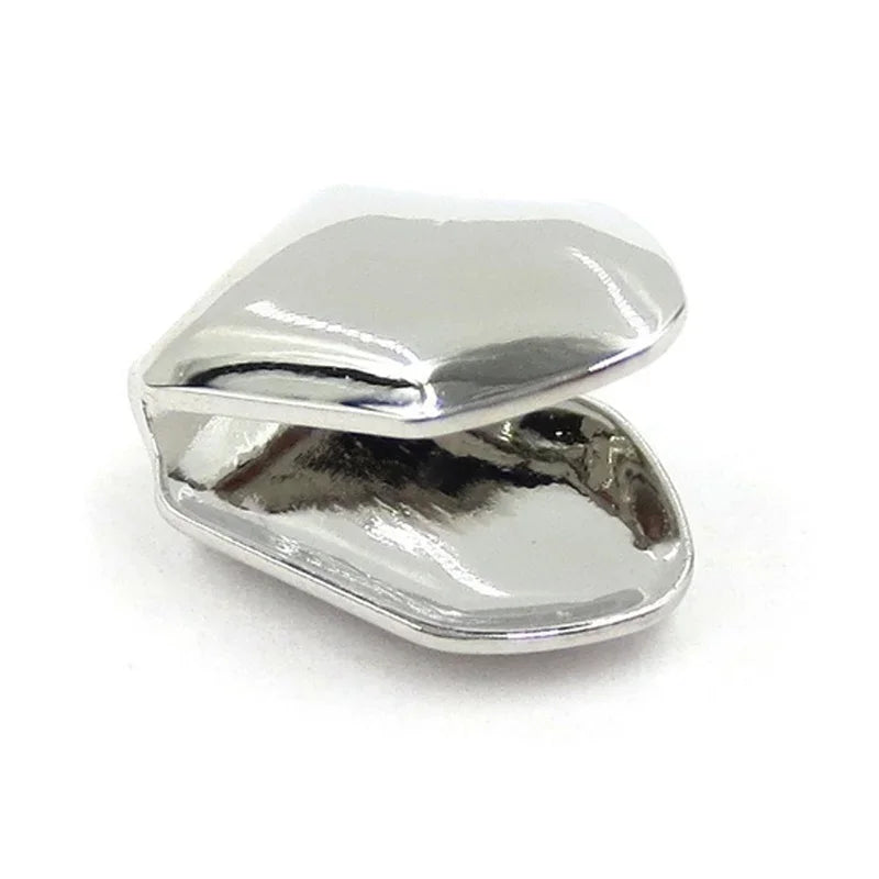 Delysia King Custom Fit Hip Hop Grillz – Single Tooth Cap for Top & Bottom in 4 Colors