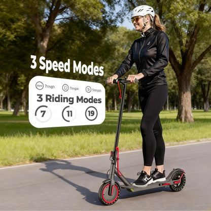 2026 LADPED LP60 Electric Scooter - 350W Folding E-Scooter with 19MPH Speed, 16-Mile Range & 8.5-Inch Tires for Adults