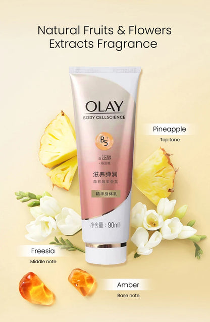 OLAY Body Lotion B3+ Niacinamide – Nourishing, Hydrating, Firming & Brightening Body Cream, Olay Body Cellscience