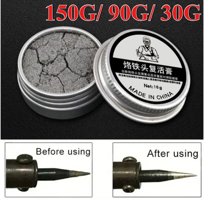 Soldering Iron Tip Refresher Paste - 150-6G Cleaning Cream for Tin Recovery and Iron Head Maintenance