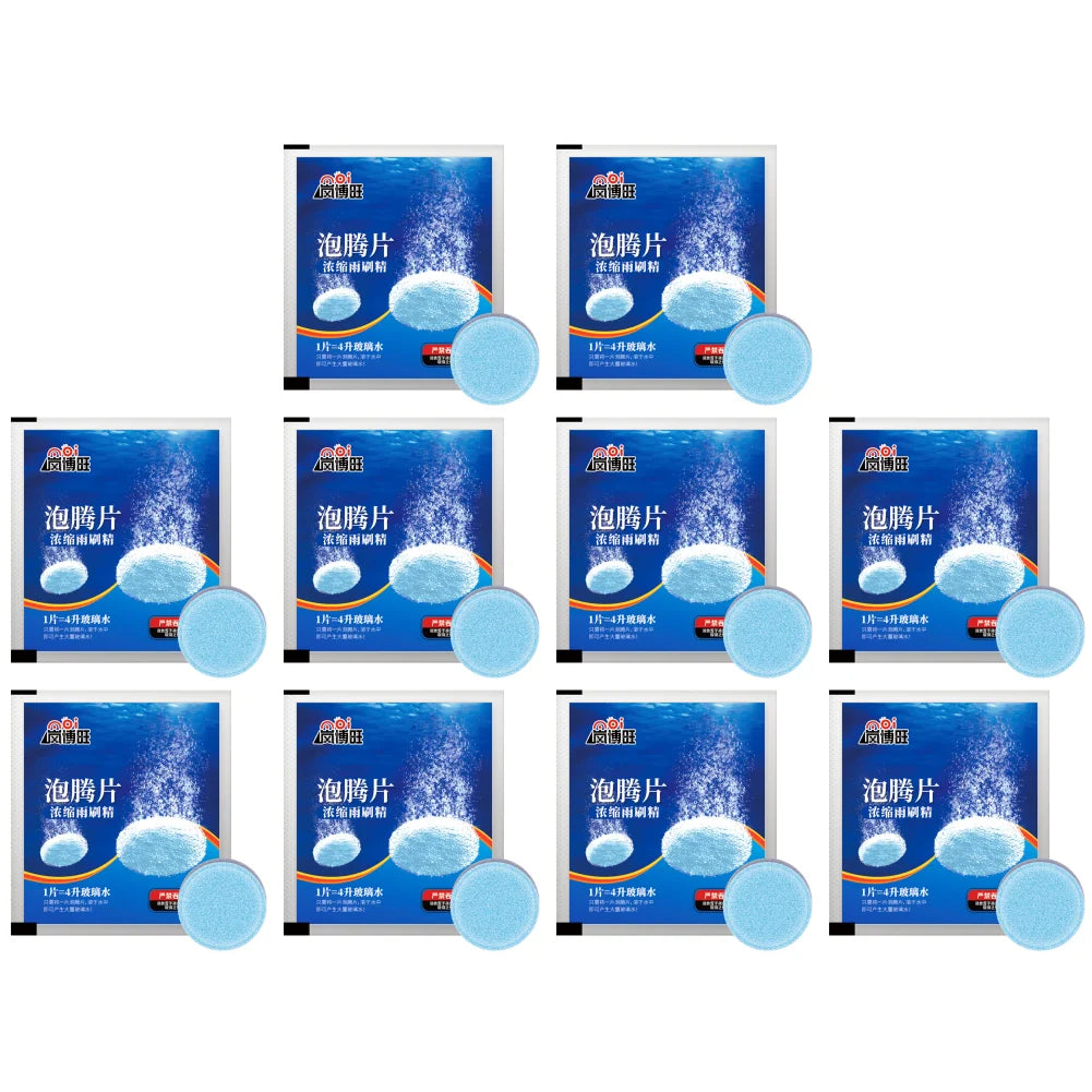 Auto Wiper Glass Cleaner | Effervescent Solid Tablets for Car Windscreen & Windshield Cleaning   2/2