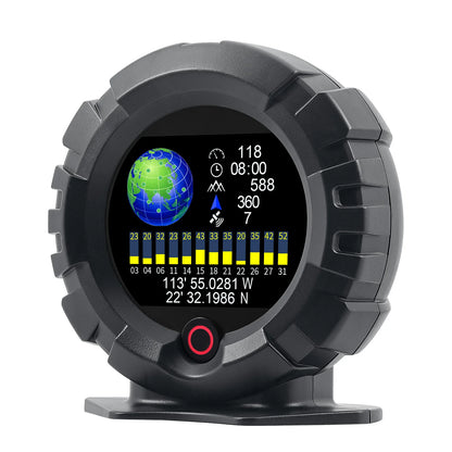 X95 Car GPS Digital Head-Up Display – Inclinometer Speedometer with Slope, Pitch, Altitude & Latitude Meter