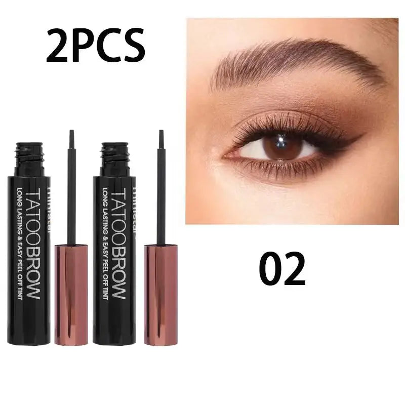 Peel-Off Eyebrow Tint Gel – Semi-Permanent Waterproof Brow Dye for Fuller, Defined & Long-Lasting Natural Looking Brows