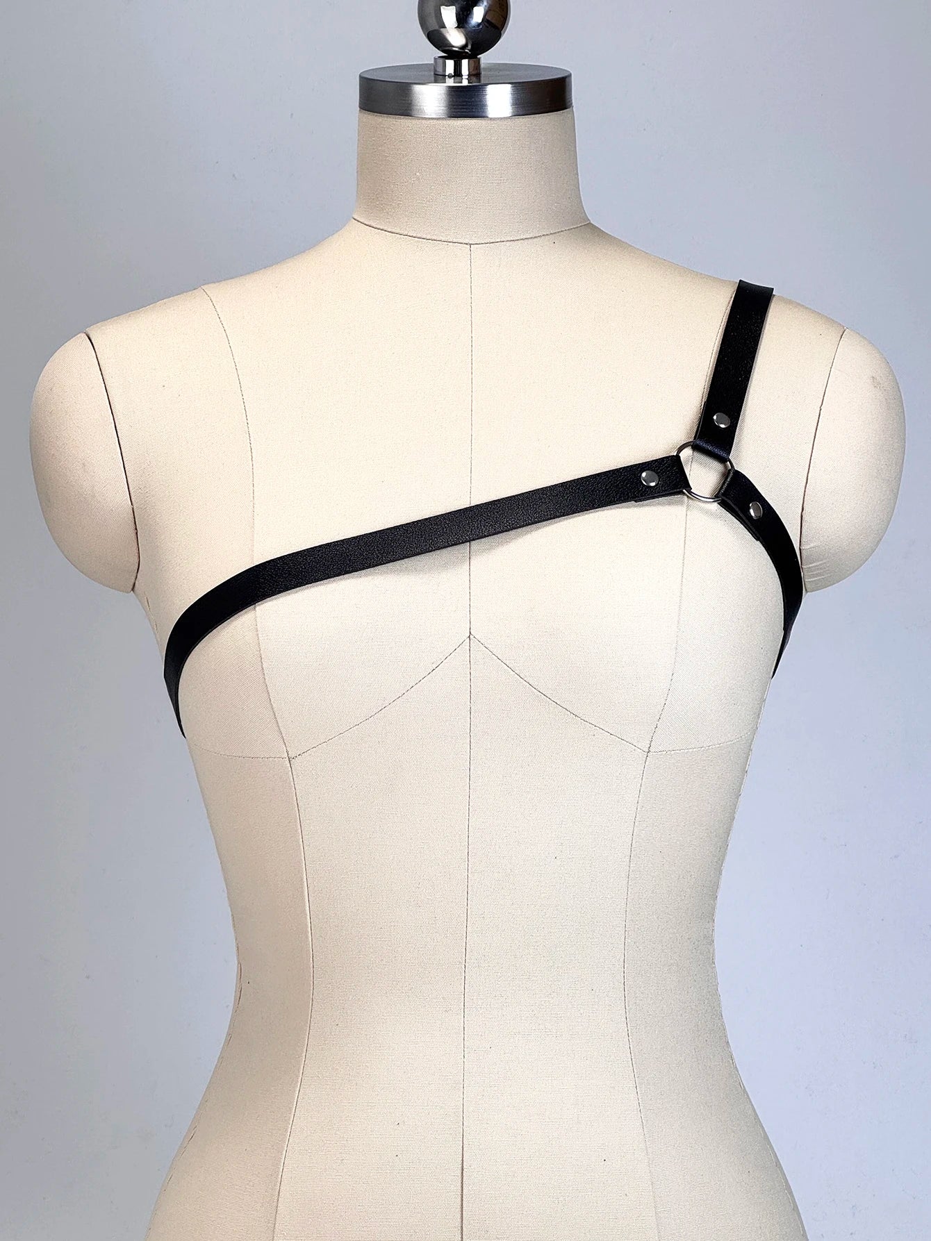 Women’s Punk Fashion Body Harness Belt, Gothic Street Style Waist Corset Suspenders Clothing Accessory