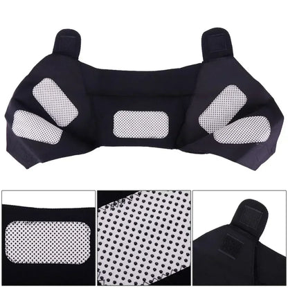 Double Shoulder Support Brace - Compression Shoulder Belt for Warmth & Support