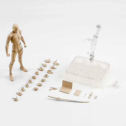 Sketch Drawing Figurines – Male & Female Movable Body Kun/Body Chan Anime Action Figure Mannequin