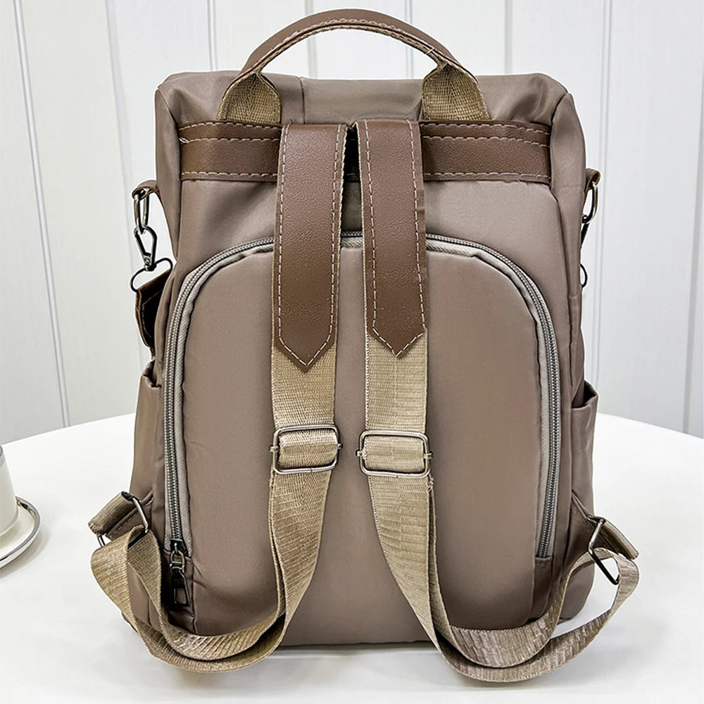Fashionable Large Capacity Travel Backpack with Anti-Theft Features - MW