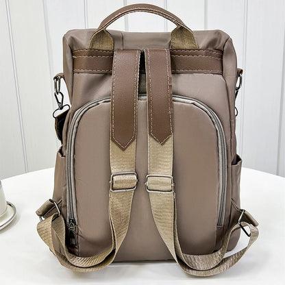 Fashionable Large Capacity Travel Backpack with Anti-Theft Features - MW
