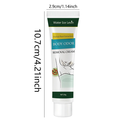 Herbal Essence Deodorant Cream – Moisturizing, Long-Lasting Freshness for Underarms & Body, Portable Unisex Formula