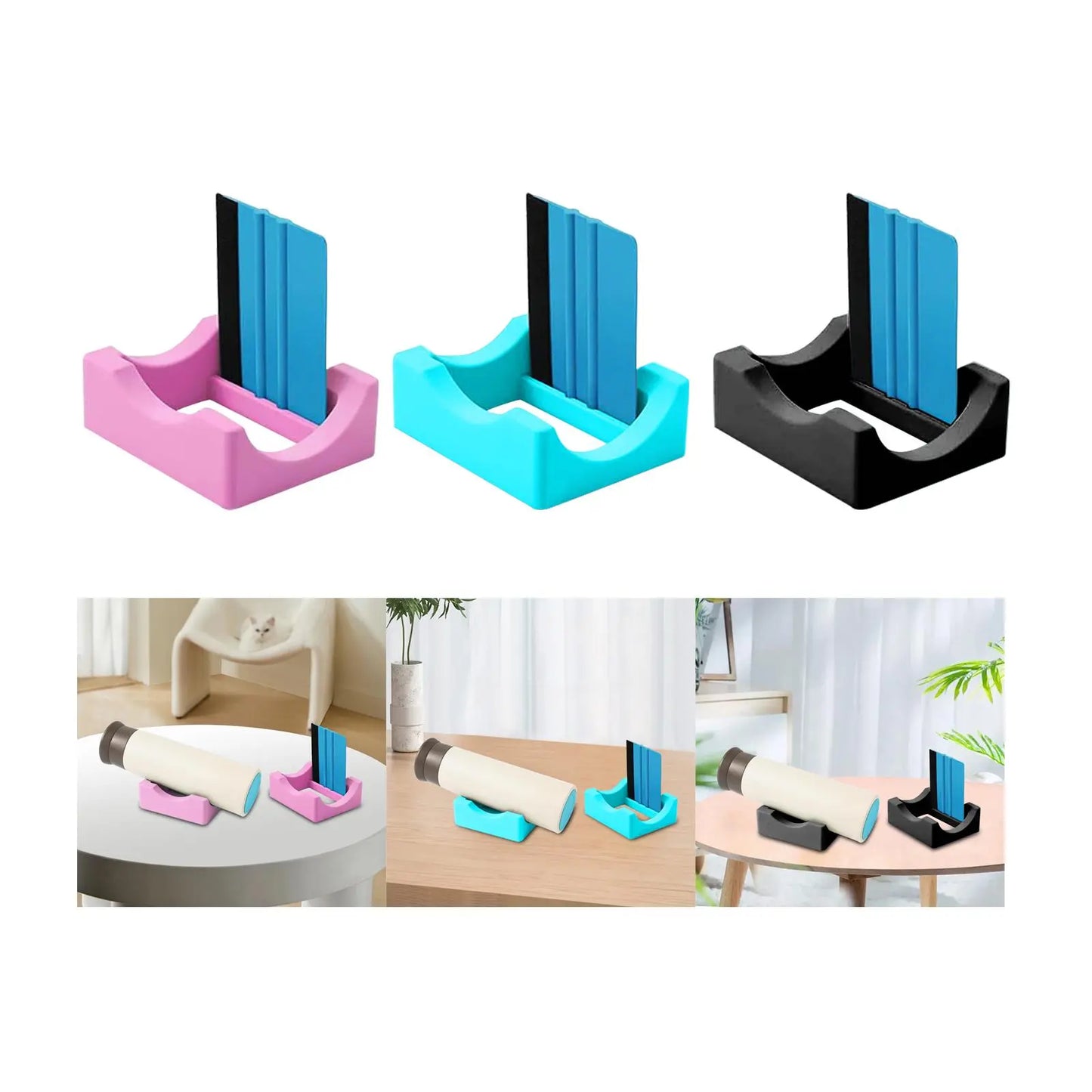 Multifunctional Silicone Cup Cradle - Anti-Slip Tumbler Stand Holder for Bottles, Can Cups, and DIY Craft Projects