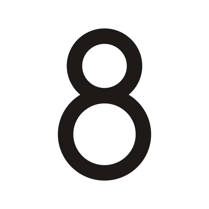 Custom LED House Numbers - Modern Stainless Steel 3D Backlit Address Sign, Waterproof Outdoor Door Plate