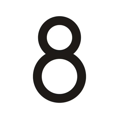 Custom LED House Numbers - Modern Stainless Steel 3D Backlit Address Sign, Waterproof Outdoor Door Plate