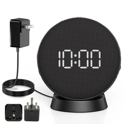 Awakening Vibrating Alarm Clock – Loud Bed Shaker for Heavy Sleepers & Hearing Impaired, Wireless Magnetic Charging