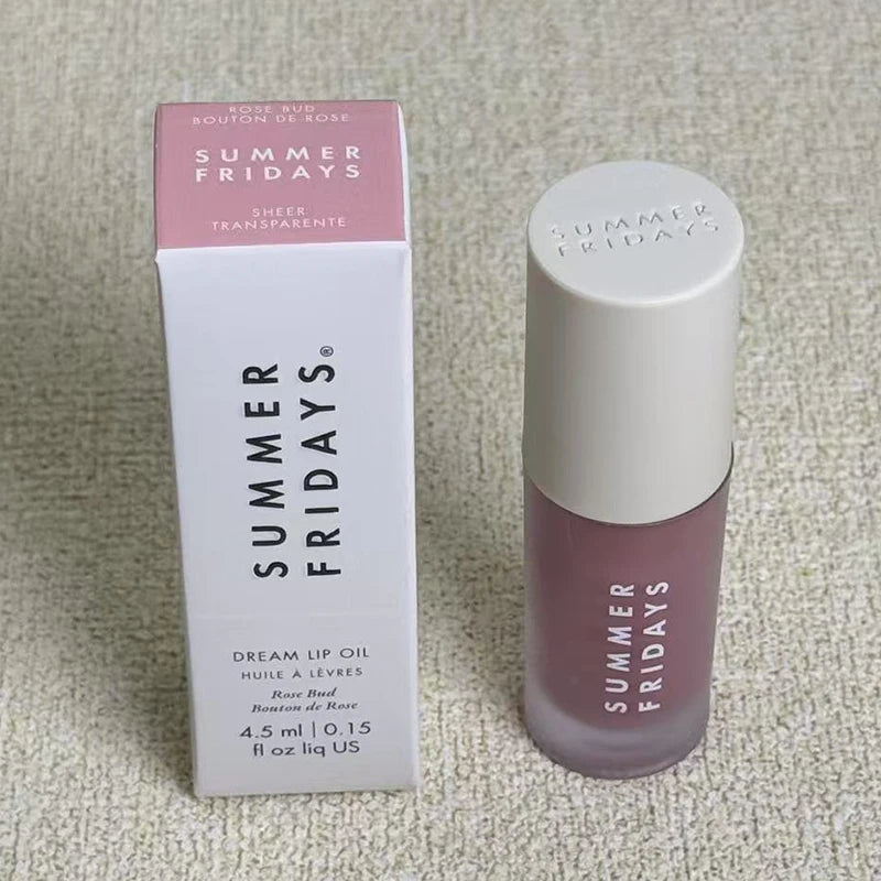 Summer Fridays Lip Balm - Moisturizing Glossy Lip Oil with Vanilla Pink Sugar & Guava Shine