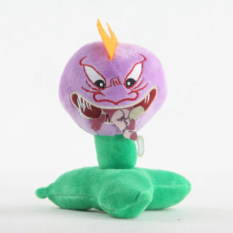 Plants vs Zombies 2 Plush Toys — Peashooter & Sunflower Stuffed Dolls Anime PVZ Gift for Kids